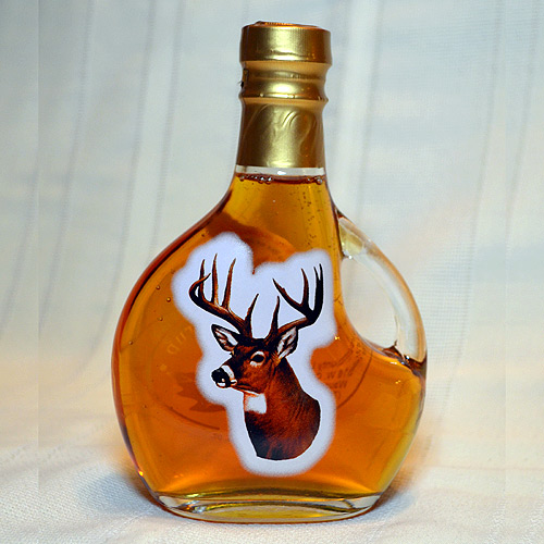 View Our Grade A New Hampshire Maple Syrup – Attractive “Jug” Shaped Decorative  Glass Bottles